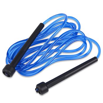 PP手柄跳繩-PVC塗層電纜繩_0